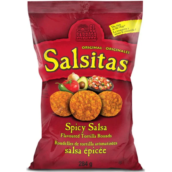 El Sabroso - Salsitas Tortilla Chips 12x284 GR