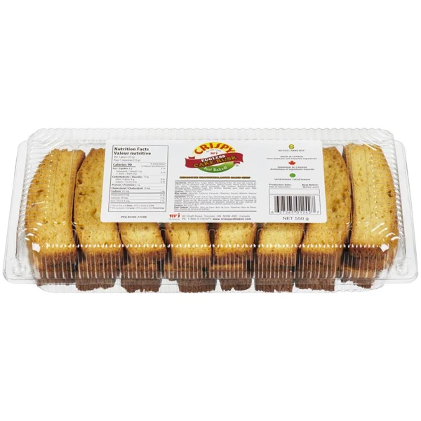 Crispy - Cake Rusk Eggless 14x550 GR