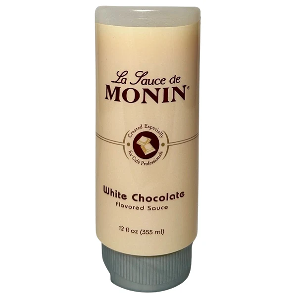 Monin - White Chocolate Sauce 6x12 OZ