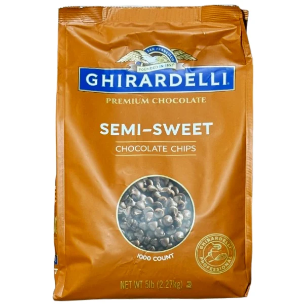 Ghirardelli - Semi-Sweet Chocolate Chips 2x5 LB