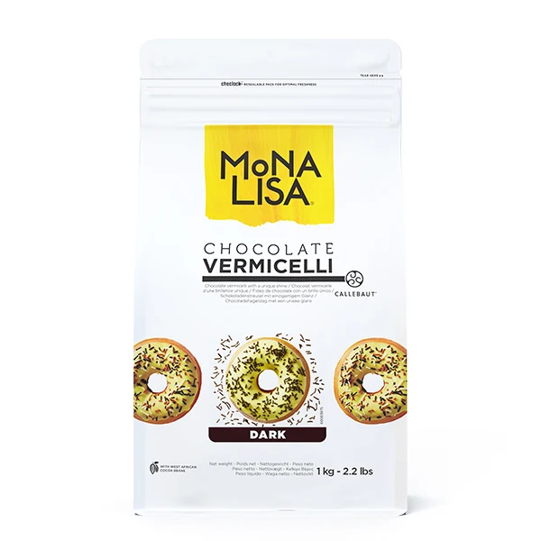 Mona Lisa - Semi Sweet Chocolate Vermicelles 6x1 KG