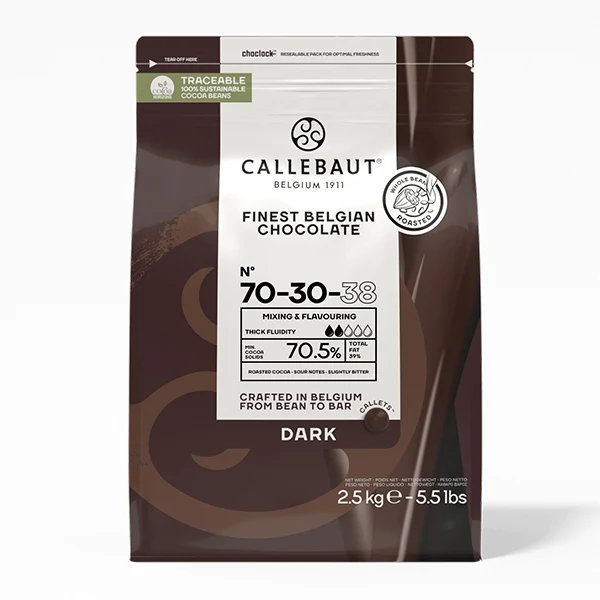 Callebaut - Semi Sweet Chocolate Callets 8x2.5 KG