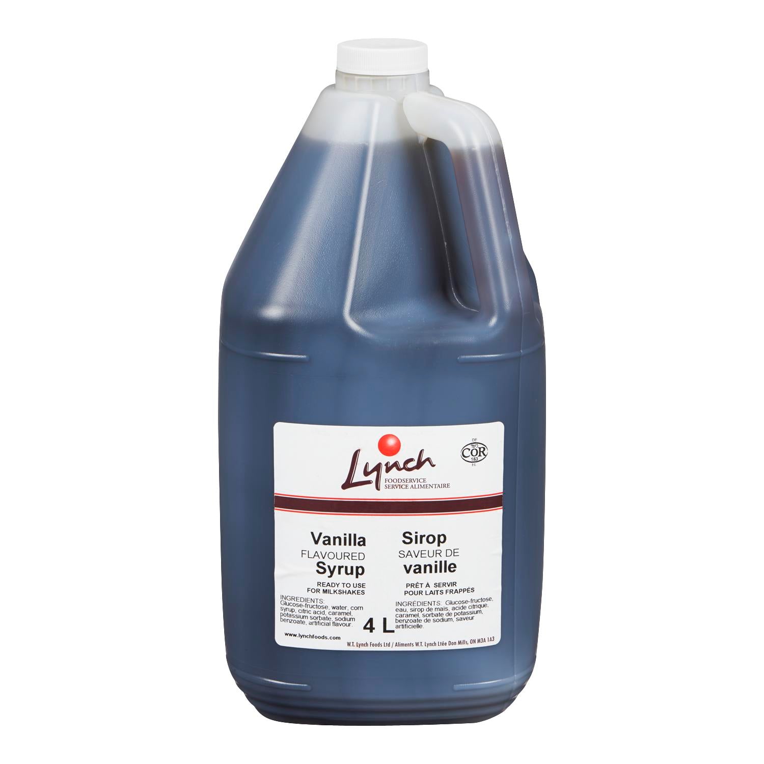 Lynch - Vanilla Milkshake Syrup 4LT