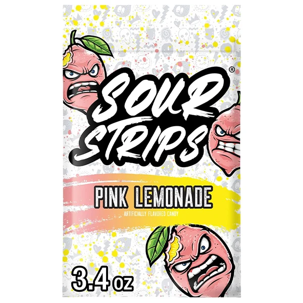 Sour Strips - Pink Lemonade 96GR