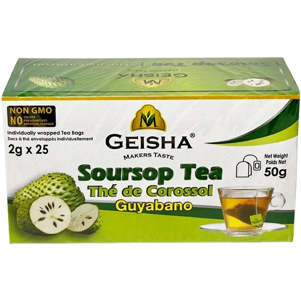 Geesha - Soursop (Guyabano) Tea 16x25 PK