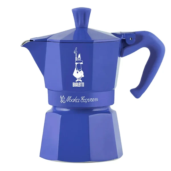 Bialetti - Bi Moka Express Blue 3CUP 6x1UN