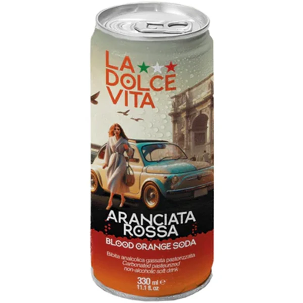 Dolce Vita - Aranciata Rossa 4x330 ML