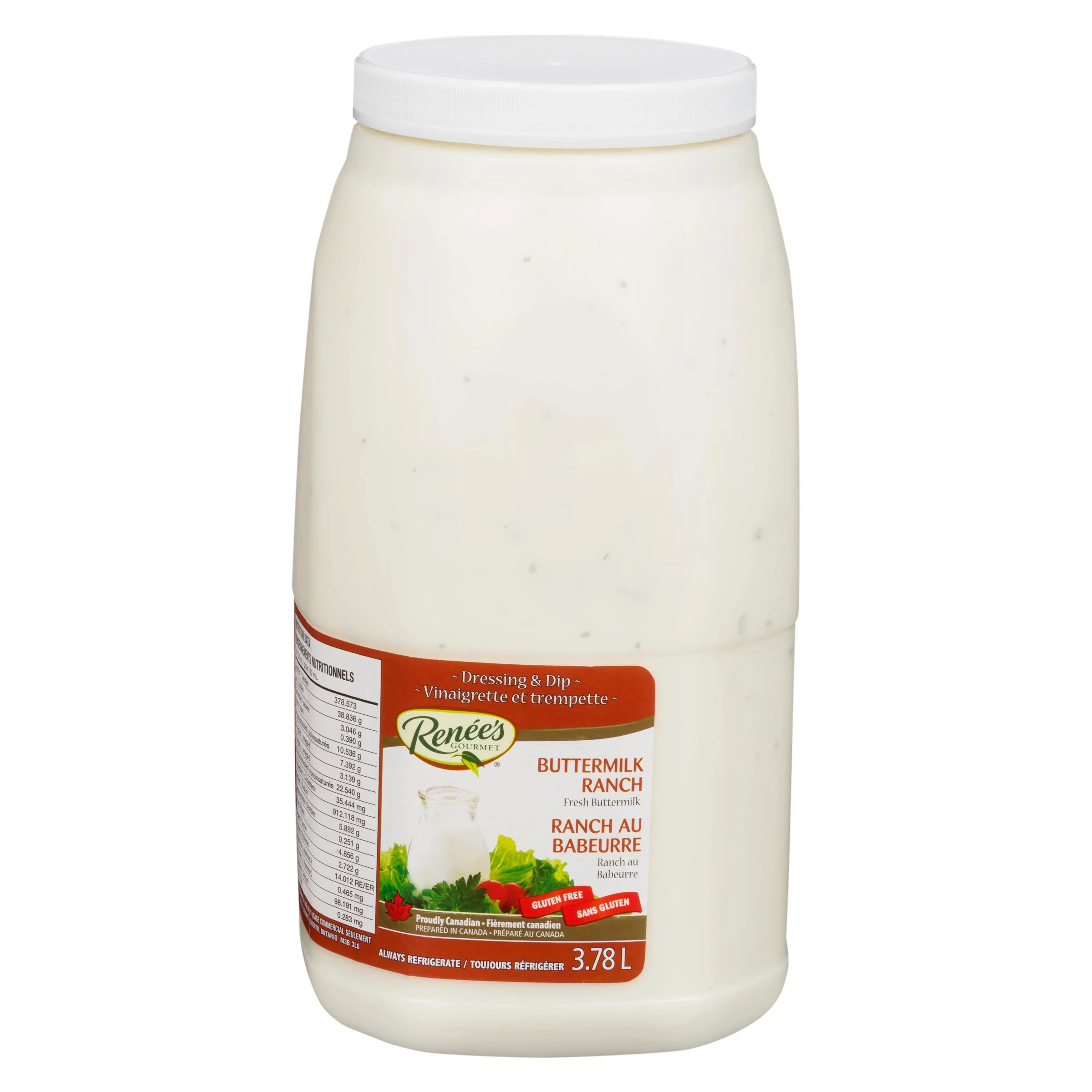 Renees - Buttermilk Ranch Dressing 3.78LT