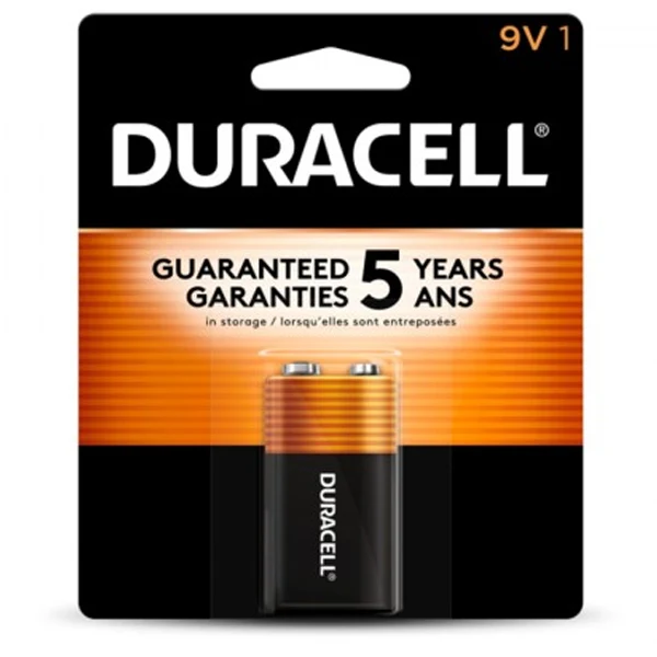 Duracell - Coppertop 9V 1EA
