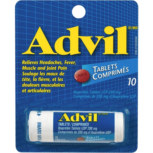 Advil - Tabs Blister Vial 10CT