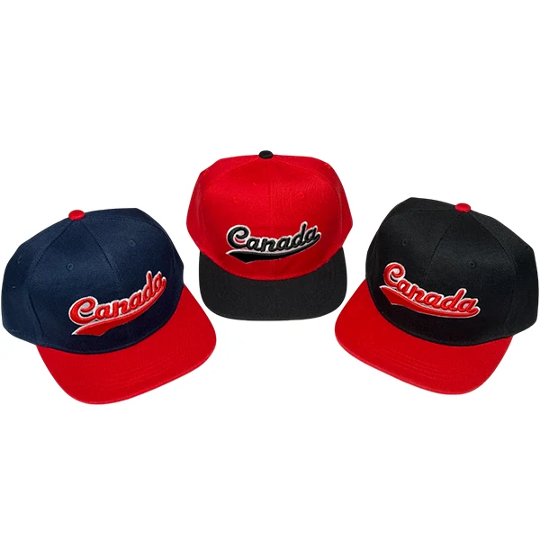 Zoran - Canada P-Cap 2TONE Snapback With Flat Visor EA