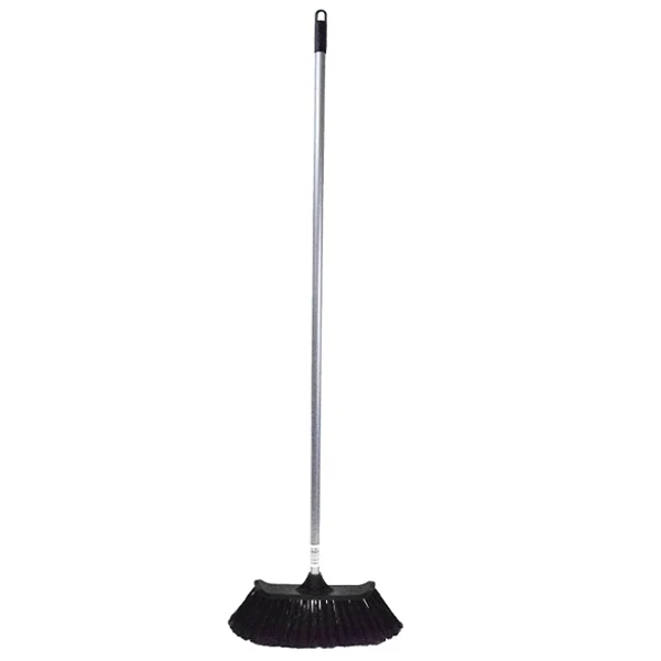 Globe - 14IN Spartan Premiun Curved Magnetic Broom Metal Handle 48I 1UN