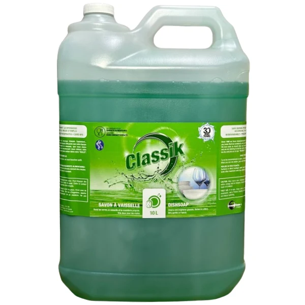 Classik - Green Dishsoap Detergent 2x10 LT
