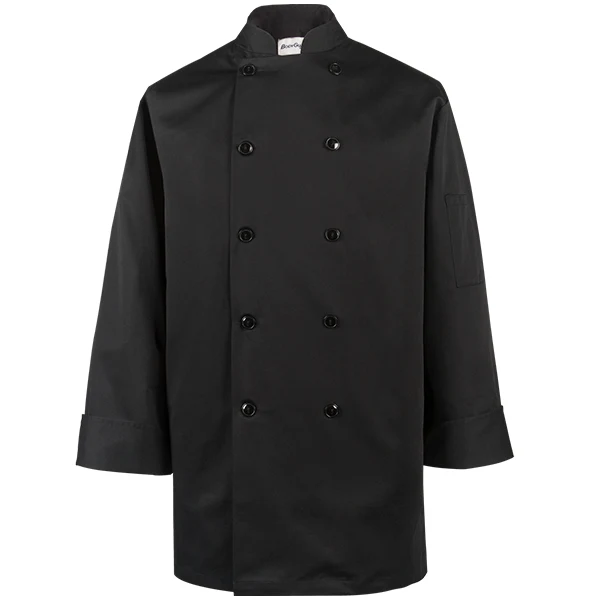 Bodyguard - Black Chef Jacket Blk Trim XL EA