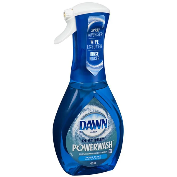 Dawn Platinum - Powerwash Dish Spray Starter Kit Fresh Scent 6x473 ML