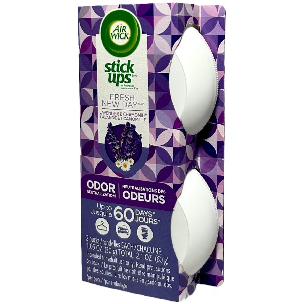 Air Wick - Stick Ups Freshener Lavender & Chamomile 12x2 CT