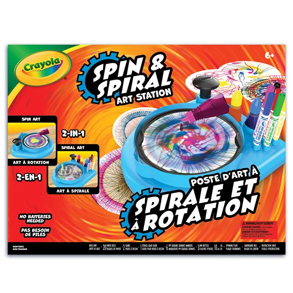 Crayola - Spin N Spiral 2.0 4x1 PK