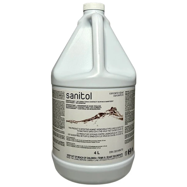 Sanitol - Disinfectant 4x4 LT