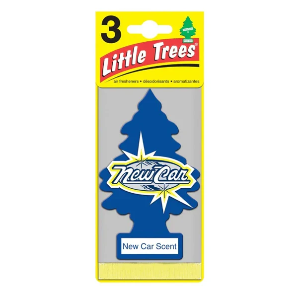 Little Tree - New Car Scent 8x3 PK