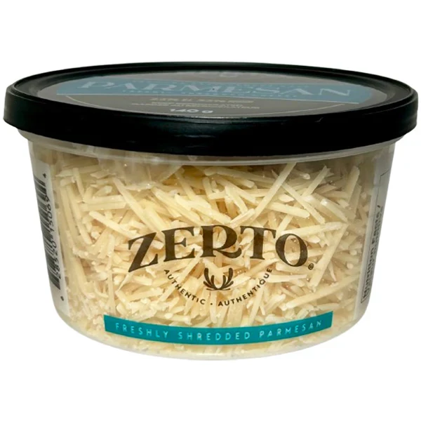 Zerto - Shredded Parmesan Cups 12x140 GR