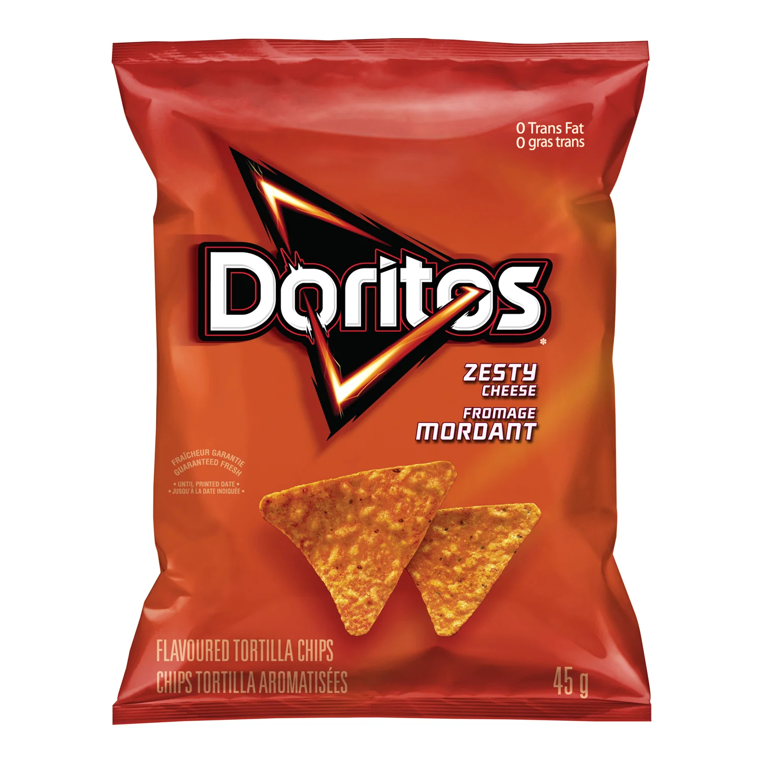 Doritos - Zesty Cheese 48x45GR
