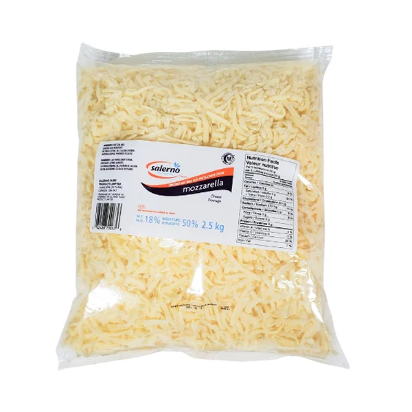 Salerno - Mozzarella Shred 18% 4x2.5KG