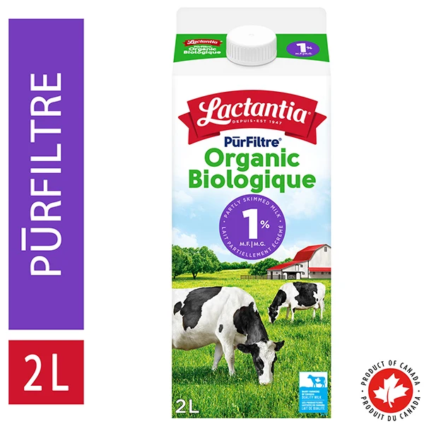 Lactantia - Purfiltre 1% Organic Milk 2LT