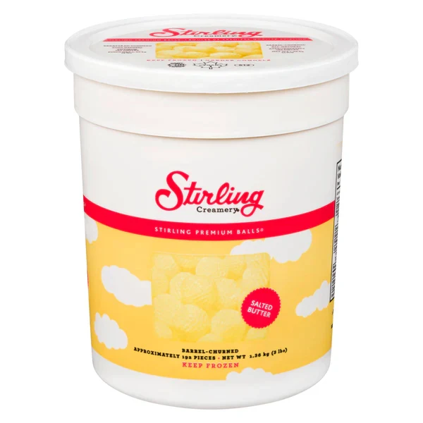 Gaylea - Stirling Butter Balls Salted 6x1.36 KG