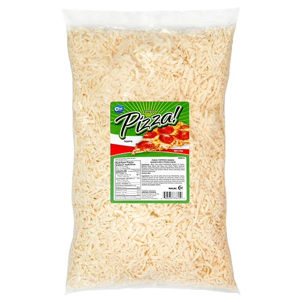 Chef Nutri - Pizza Topping Feather Shredded 2KG