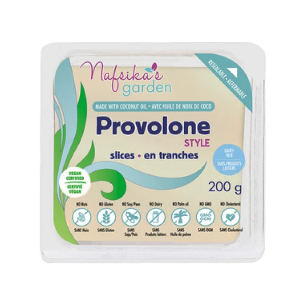 Nafsikas Garden - Vegan Provolone Style Slices 200GR