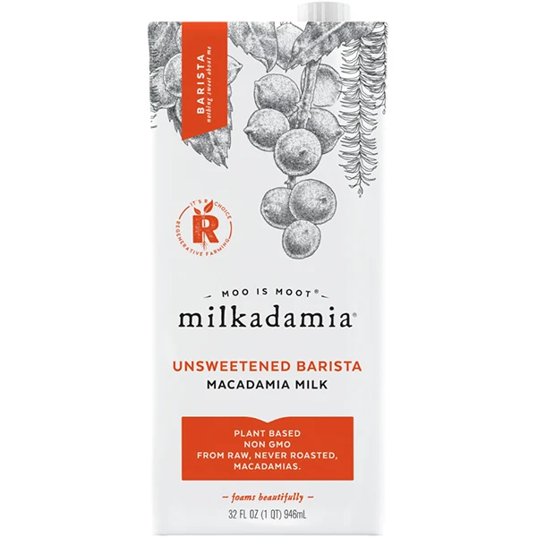 Milkadamia - Barista Macadamia Unsweetened Milk 30OZ