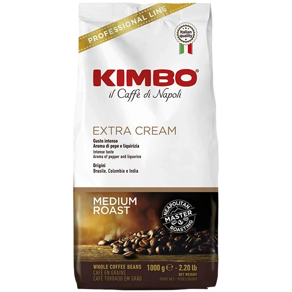 Kimbo - Espresso Bar Coffe Beans Extra Cream 6x1 KG