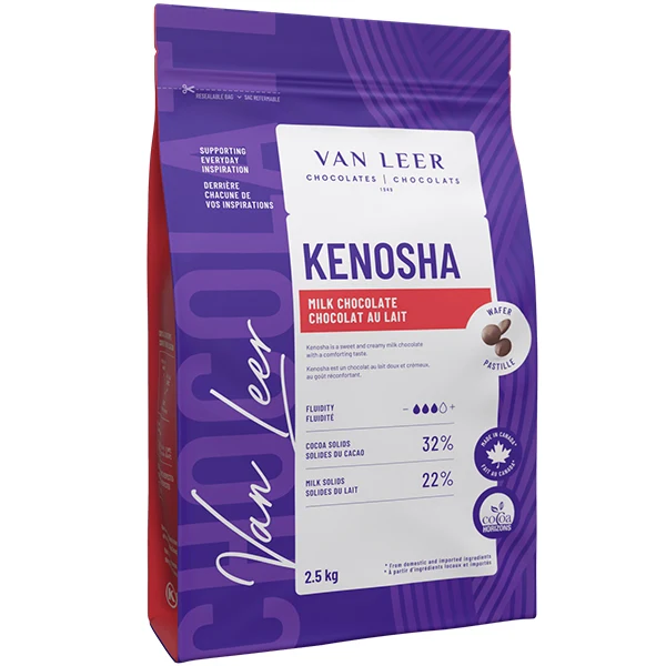 Van Leer - Kenosha Milk Chocolate Wafer 8x2.5 KG