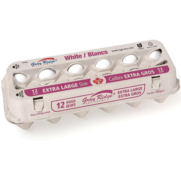 Gray Ridge - Eggs White XL 15x Doz
