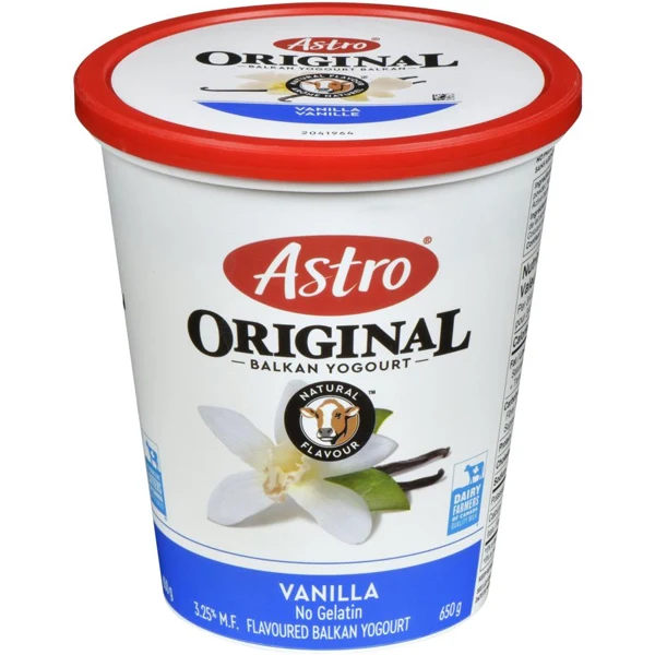 Astro - Original Yogurt Balkan Vanilla 6x650 GR
