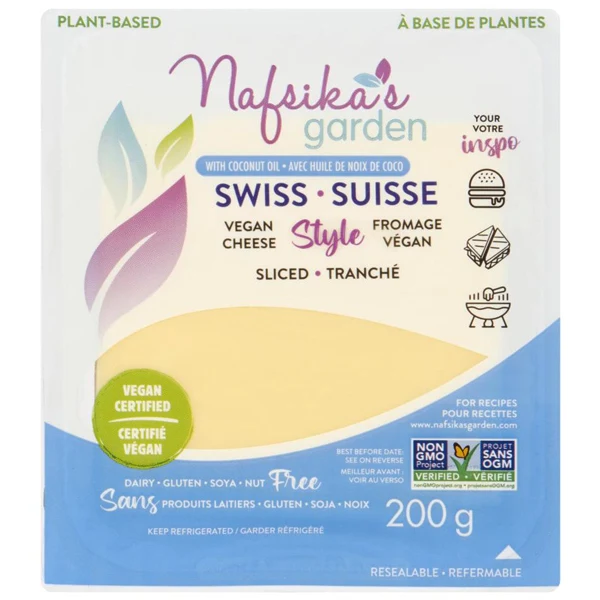Nafsikas Garden - Vegan Swiss Style Slices 12x200 GR