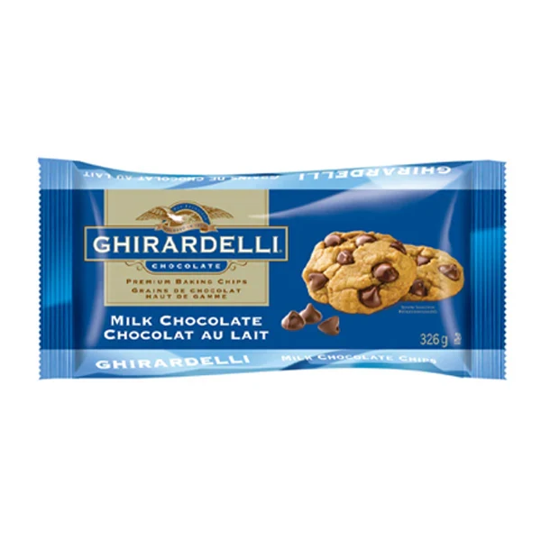Ghirardelli - Milk Chocolate Baking Chips 12x326 GR