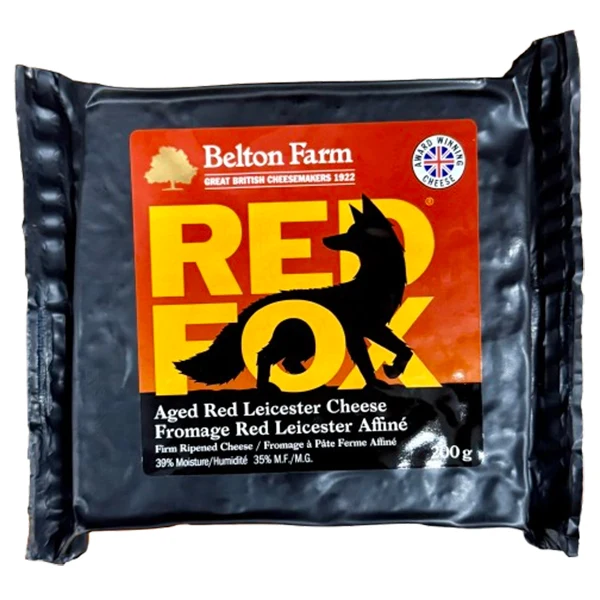 Belton Farm - Red Fox Aged Leicester Cheese 8x200 GR