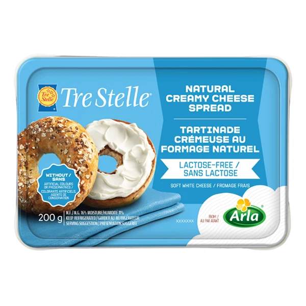 Tre Stelle - Cream Cheese Lactose Free 10x200 GR
