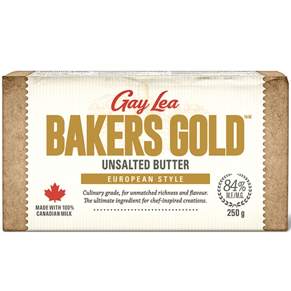 Gay Lea - Butter Bakers Gold Unsalted 20x250 GR