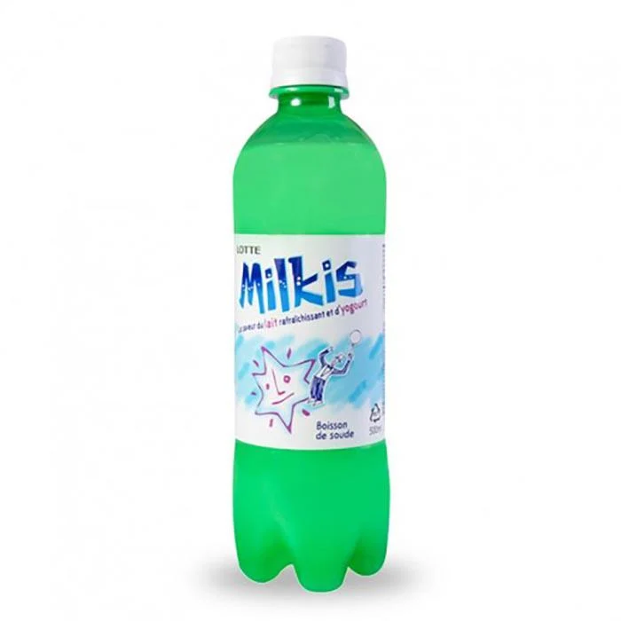 Lotte - Milkis Carbonated Milk Drink 500ML