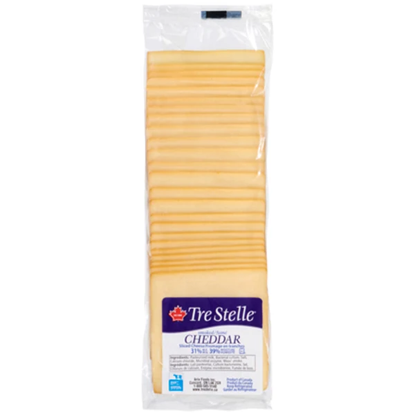 Tre Stelle - Cheddar Smoked Sliced 12x500 GR