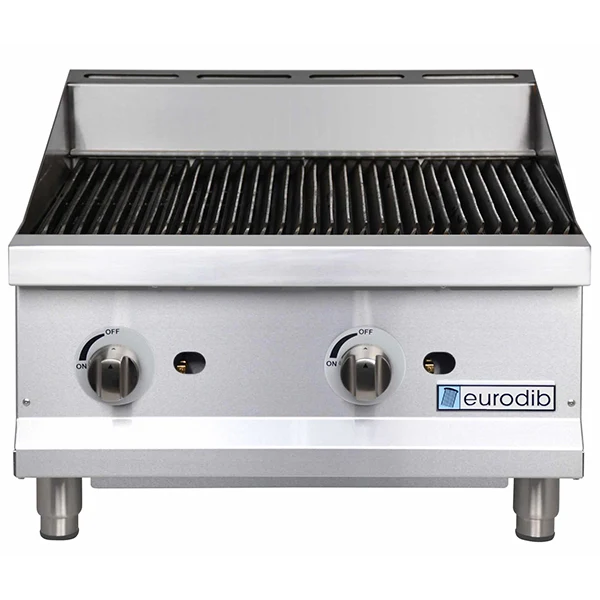 Eurodib - Natural Gas Radiant Charbroiler 24IN
