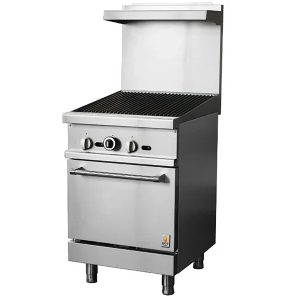 Hotzone - 24" Range With Charbroiler 48"