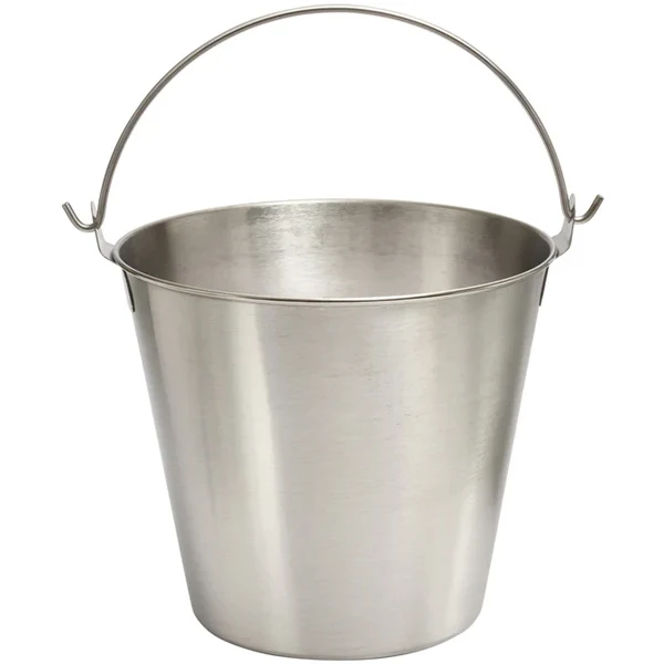 Winco - Utility Pail Stainless Steel 13QT