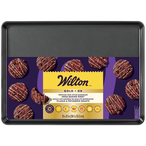 Wilton - Mega Baking Sheet 21x15IN 4x1 Un