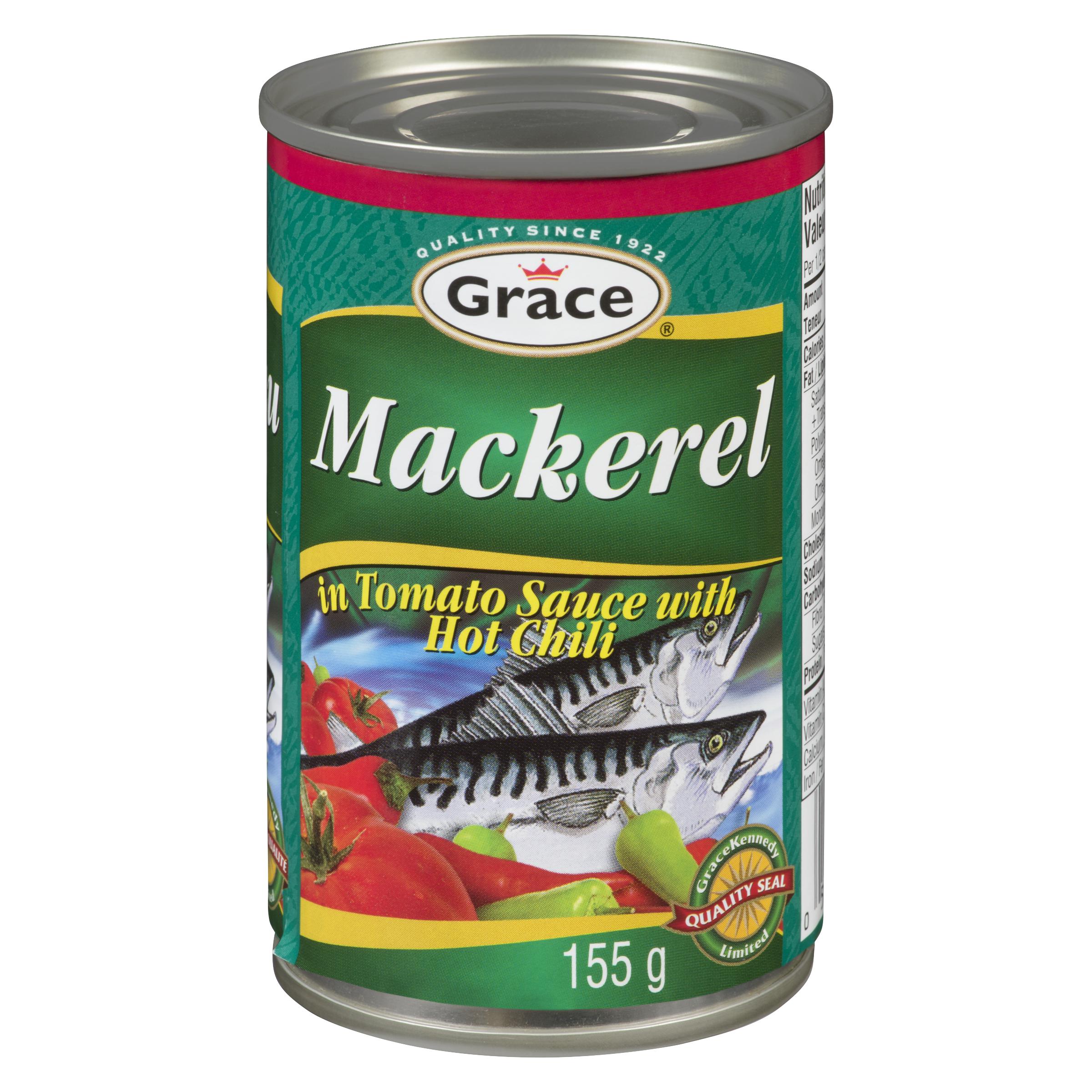 Grace - Mackerel Tom Sce Chili 155GR