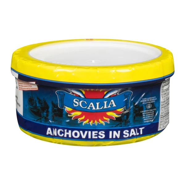 Scalia - Anchovies IN Salt 12x645 GR