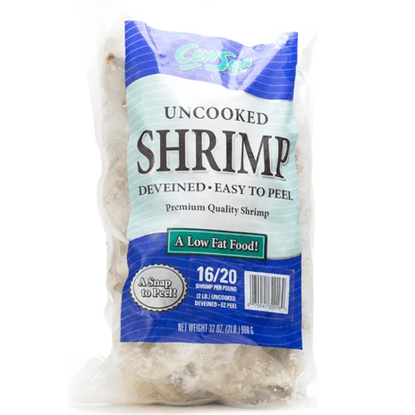 Censea - Uncooked Shrimp Deveined 16/20 10x2 LB