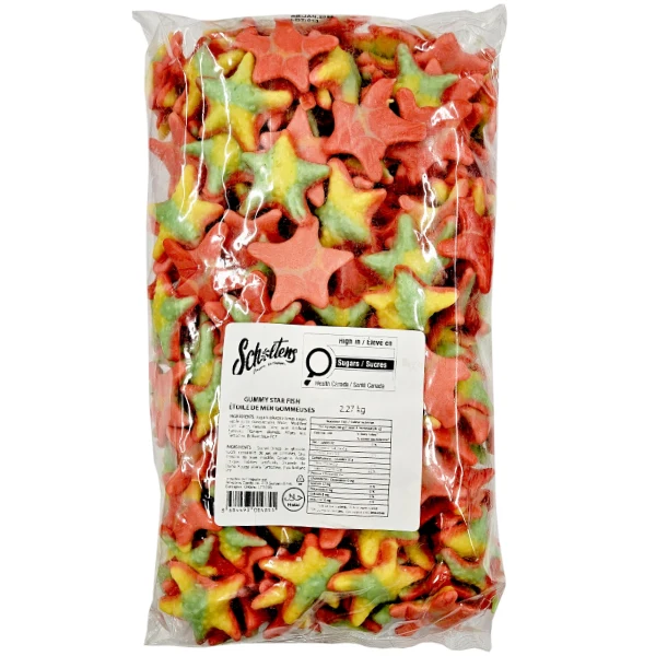 Scholtens - Gummy Star Fish 4x2.27 KG